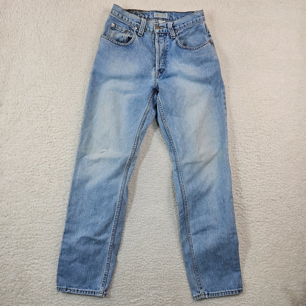 Early 80s Banana Republic Safari & Travel Button Fly Denim Jeans 30x32 Greece